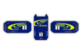 "Subaru WRC" Sticker kit Fanatec Base DD1/DD2